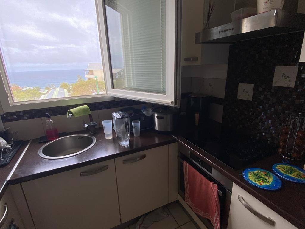 Appart Sympa, Vue Sur Le Lagon A 圣吉尔莱班 外观 照片